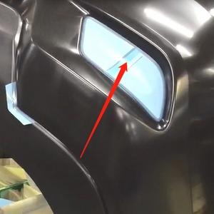 Hoja de enmascaramiento troquelada para pintura automática