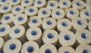 Cinta de papel crepé con película protectora