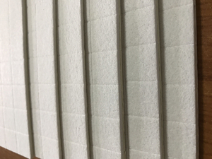Nuevo material PE con espuma de PVC para almohadillas de envío espaciadoras separadoras de vidrio