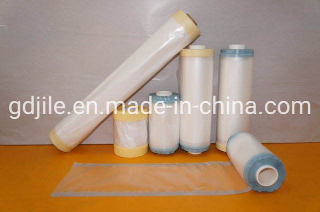 Máscara rápida Poly con cinta para pintura automática