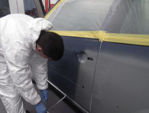 Cinta adhesiva crepé de tamaño personalizado para automoción