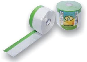 Cinta adhesiva Película de enmascarar Quick Mask Poly con cinta Speedy Mask Película de enmascarar que ahorra tiempo con cinta adhesiva Película de enmascarar de pintor Tela protectora para pintura al aire libre