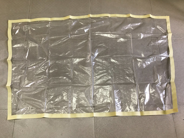 Película de enmascaramiento para ventana de techo de automóvil para pintar