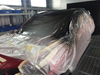 Película de enmascaramiento de pintura automotriz resistente a 180 grados Celsius