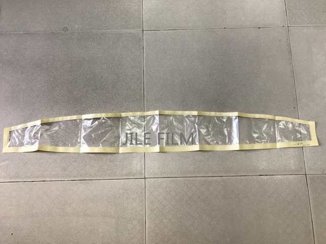 Película adhesiva de tamaño personalizado con cinta