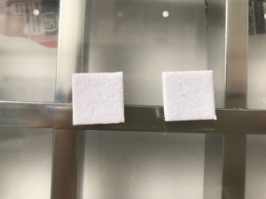 Almohadillas de PE para protección de vidrio