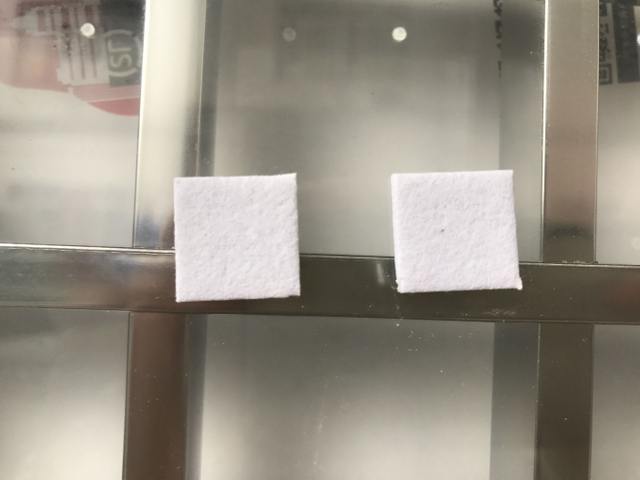 Almohadillas de PE para protección de vidrio