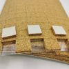 Almohadillas espaciadoras de corcho de espuma de PVC para aislamiento/vidrio templado