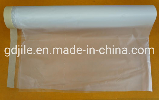 Película de enmascaramiento resistente a altas temperaturas para pintura de carrocerías de automóviles