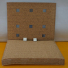 Almohadillas adhesivas de corcho para protección de vidrio