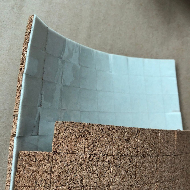 Junta de Corcho con Espuma Autoadhesiva