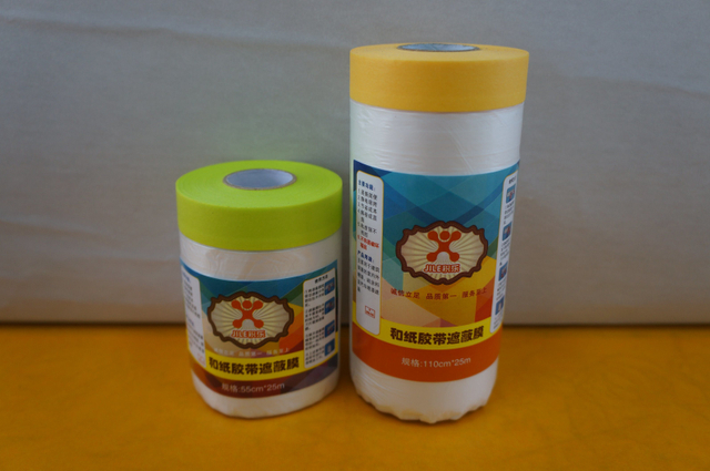 Película de enmascarar pregrabada para decoradores