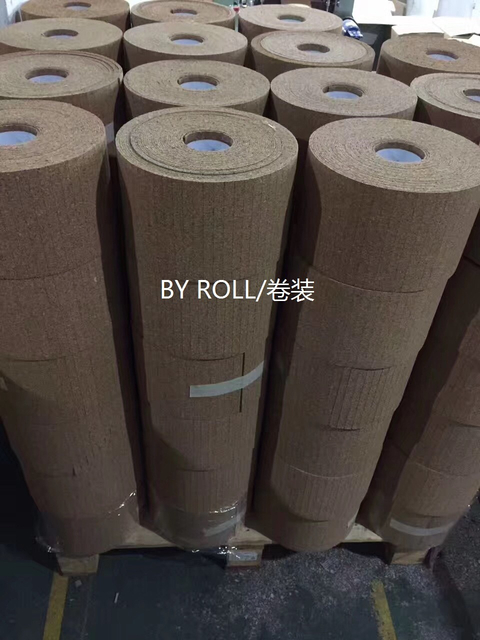 Parachoques de corcho con pegamento removible