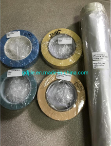 Película de enmascaramiento de pintura automotriz resistente a 180 grados Celsius