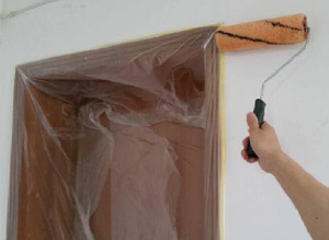 Película de enmascaramiento que ahorra tiempo para pintura de interiores