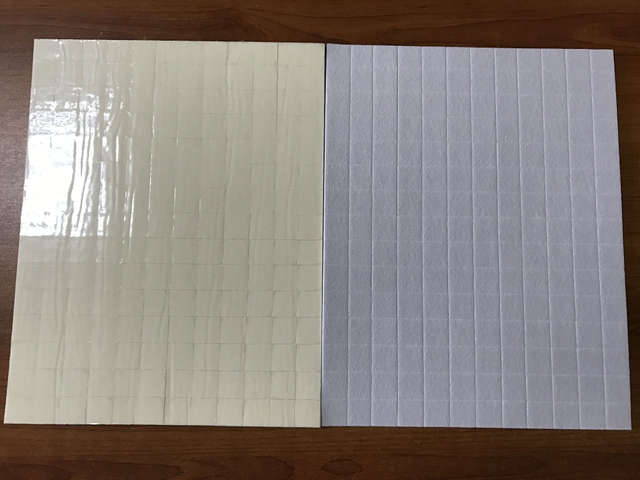 Separador de protección de vidrio de 17*17*1,5+1mm, almohadillas de fieltro estáticas de PE con botones de espuma adhesiva