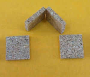 Cuñas de Corcho Adhesivas
