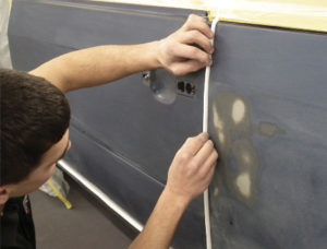 Cinta adhesiva resistente al calor de alta calidad para pintura automática