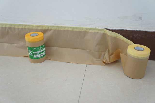 Papel de máscara rápida para pintura de edificios