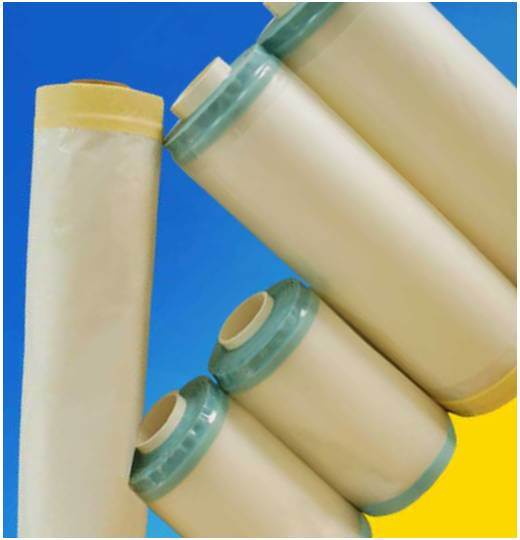 Película HDPE laminada de alta temperatura con cintas en dos extremos