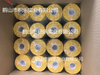 Película de enmascarar pregrabada de crepé resistente a altas temperaturas para pintura de automóviles en dos tonos similar al 4380