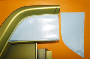Perfil troquelado para pintura automática