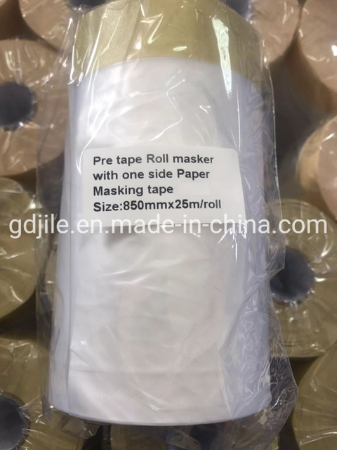 Material 2 en 1 que combina la cinta Fineline y la lámina protectora para pintar coches