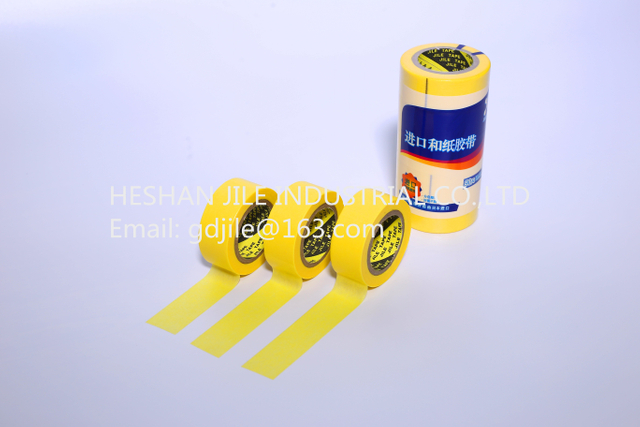 Cinta adhesiva de pintores para pintura y decoración.