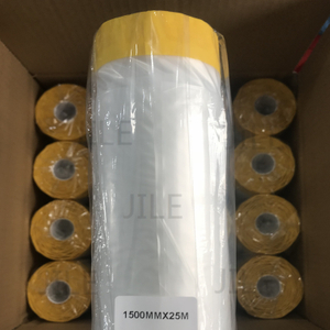 PVC pregrabado con enmascarador de rollo de película adhesiva